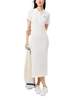 Lacoste Usa Women's Midi Polo Dress