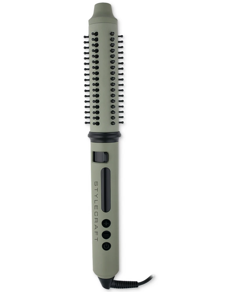 StyleCraft Professional Sage Retractable Styling Brush & Curling Wand