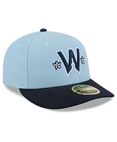 New Era Men's Black Washington Nationals 2025 City Connect Low Profile 58FIFTY Fitted Hat