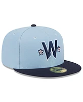 New Era Men's Blue Washington Nationals 2025 City Connect 59FIFTY Fitted Hat