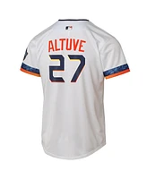 Nike Big Boys and Girls Jose Altuve White Houston Astros 2025 City Connect Limited Player Jersey