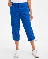 Style & Co Women's Cargo Capri Pants, Regular Petite, Created for Macy's