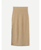 Gobi Cashmere Women's Skirt with Zip