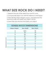 21.5” H Polyresin Landscape Fake Rock Cover