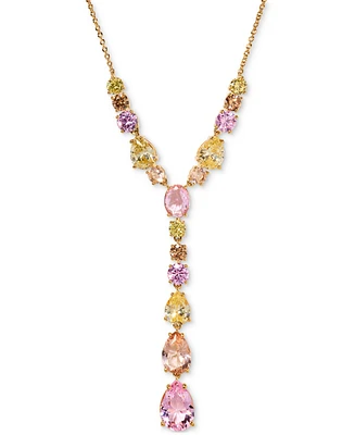 Eliot Danori Stone Lariat Necklace, 16" + 2" extender, Exclusively at Macy's