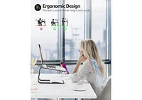 Urmust Laptop Stand for Desk Aluminum Computer Riser Holder up to 17"
