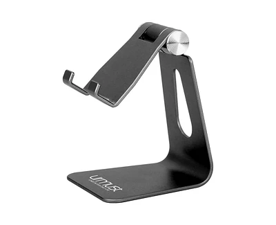 Urmust Adjustable Aluminum Phone Stand & Dock for Desk | Fits iPhone 5SE-15 Pro/Max/Xr/Xs