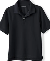 Lands' End Girls School Uniform Short Sleeve Mesh Polo Shirt