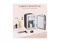 Zafro Mini Fridge with Led Mirror, Makeup