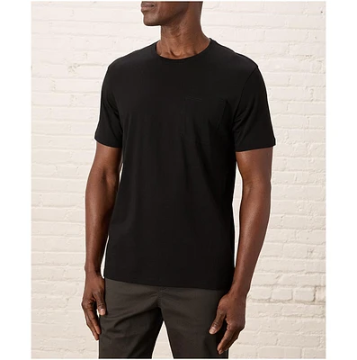 Pact Men's Organic Cotton Softspun Pocket Crew Tee