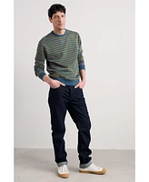 Seasalt Cornwall Men's Bolitho Striped Sweatshirt