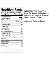 Terranean Herbs Spices Gourmet Za'atar Spread Original and Spicy Duo