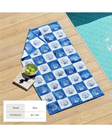 Linery & Co. 100% Cotton Oversized Summer Beach Towels