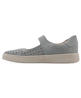 White Mountain Women's Doubles Mary Jane Sneakers