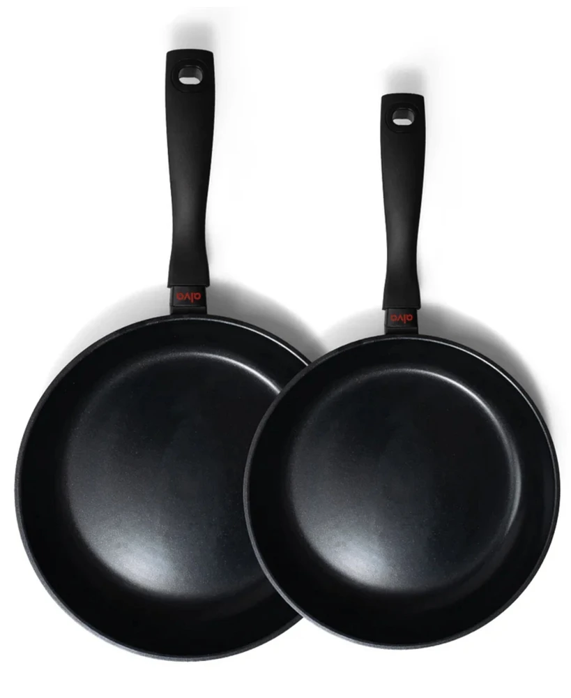 Alva Energy 2-Piece Frying Pan Set - 8" & 11" Nonstick Frying Duo - Non-Toxic Pfas/Ptfe/Pfoa Free