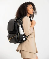 Zoe 15" Laptop Backpack with Detachable Clutch