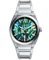 Fossil Men's Everett Three-Hand Date Stainless Steel Watch, 42mm