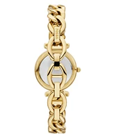 Fossil Women's Carlie Two-Hand Stainless Steel Watch, 28mm