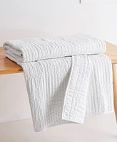Levtex Cloud Waffle Textured Quilted Throw, 50" x 60"