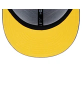 New Era Men's Royal Golden State Warriors Sport Night Team Shadow 9FIFTY Snapback Hat