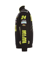 Jh Design Men's Black William Byron Raptor Full-Snap Twill Uniform Jacket