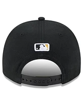 New Era Men's Black Pittsburgh Pirates 2025 Jackie Robinson Day Golfer Adjustable Hat