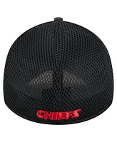 New Era Men's Black Kansas City Chiefs Active Camo 39THIRTY Flex Hat