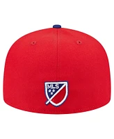New Era Men's Red Fc Dallas 2025 Kickoff 59FIFTY Fitted Hat