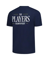 Barstool Golf Men's Navy 2025 The Players Varsity Logo T-Shirt