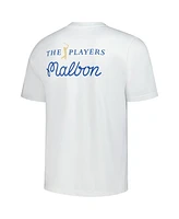 Malbon Golf Men's White The Players T-Shirt