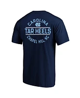 Fanatics Men's Navy North Carolina Tar Heels Big Tall Fast Break 2 Hit T-Shirt