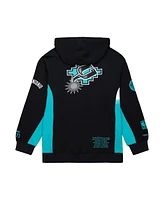 Mitchell & Ness Men's Black San Antonio Spurs Hardwood Classics Team Origins Fleece Pullover Hoodie