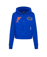 Pro Standard Women's Royal Florida Gators Game Day Sequin Full-Zip Hooded Jacket
