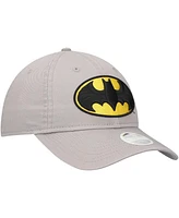 New Era Women's Gray Batman 9TWENTY Adjustable Hat