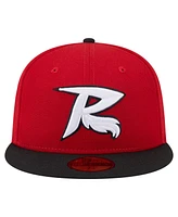 New Era Men's Red/Black Richmond Flying Squirrels Authentic Collection 59FIFTY Hat
