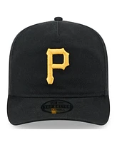 New Era Men's Black Pittsburgh Pirates 2025 Jackie Robinson Day Golfer Adjustable Hat