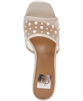 Dv Dolce Vita Women's Yossi Pearl Mesh Slide Dress Sandals