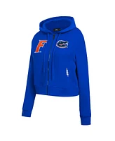 Pro Standard Women's Royal Florida Gators Game Day Sequin Full-Zip Hooded Jacket