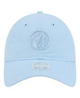 New Era Women's Light Blue Minnesota Timberwolves Colorpack 9TWENTY Adjustable Hat