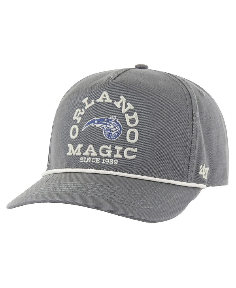 '47 Brand Men's Charcoal Orlando Magic Canyon Ranchero Hitch Adjustable Hat