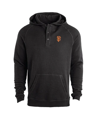 Dunbrooke Men's Black San Francisco Giants Montana Raglan Pullover Hoodie