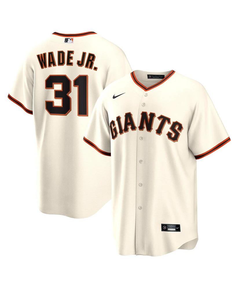Nike Men's Cream LaMonte Wade Jr. San Francisco Giants Home Replica Player Jersey