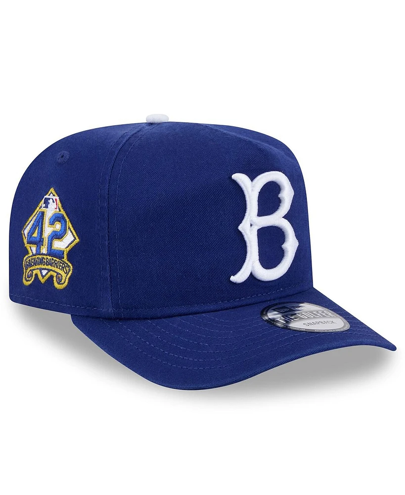 New Era Men's Royal Brooklyn Dodgers 2025 Jackie Robinson Day Golfer Adjustable Hat