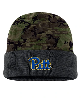 Nike Men's Camo Pitt Panthers Military Appreciation Cuffed Knit Hat