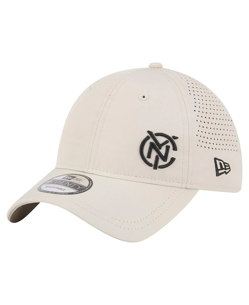 New Era Men's Tan New York City Fc Active 9TWENTY Adjustable Hat