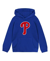 Outerstuff Toddler Royal Philadelphia Phillies Primary Logo Fleece Pullover Hoodie