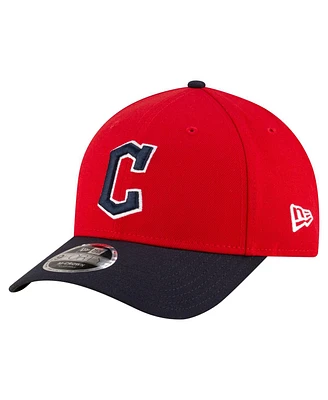New Era Big Boys and Girls Red Cleveland Guardians Player Replica 9FORTY Adjustable Hat