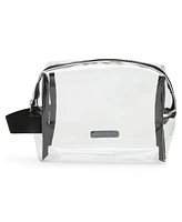 Madden Girl Eddiec Clear Zippered Pouch