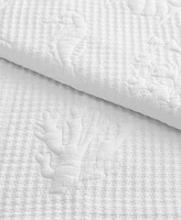 Levtex Cross Stitch Reversible Quilted Throw, 50" x 60"