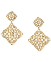 kate Spade new york Flower Lace Drop Earrings
